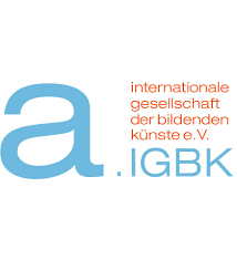 IGBK logo - big lowercase 'a' to the left, then the full name written out smaller to the right, reminiscent of an optician's chart. 