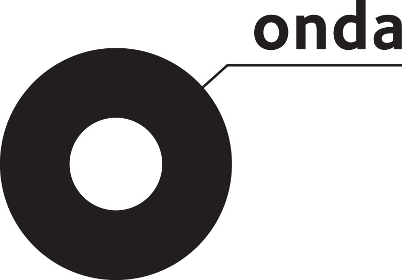Logo for ONDA - a big, fat 'O' labelled 'onda'. Looks like a donut chart.