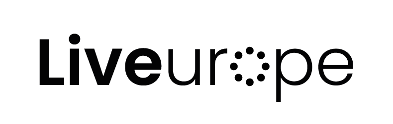 Logo with the words Liveurope.