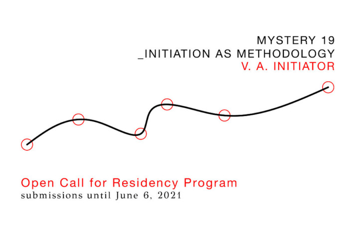 A squiggly line draws a route passing through a handful of red circle markers.