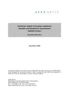 Publication cover - title text and disclaimer on a white page.