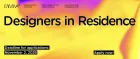 Text of the call on a two-tone background. 