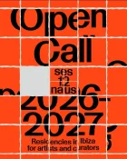 Title of the open call in squares. 